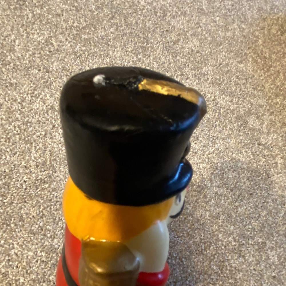 Vintage Nutcracker Soldier Candles Set of 3 Christmas Decor - Picture 6 of 15